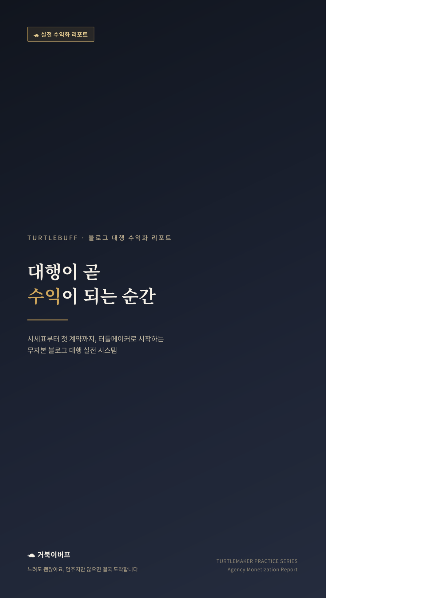 월 50만원 블로그 대행 실전 스킬 & 업체 100곳 표지